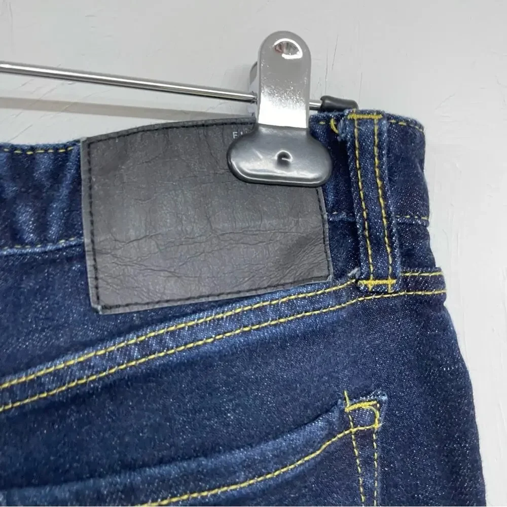Five Four Mens Dark Wash Straight Leg Jeans Womens 32 Blue Denim Casual Fall